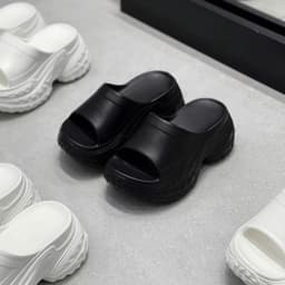 [TE001] Dép bánh mì nữ Aviwin TE001 chiều cao 8 phân nữ phong cách mới 4