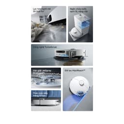 Robot Hút Bụi Lau Nhà Mova E50 ULTRA | Lực Hút 30.000PA | Tự Giặt Giẻ Tự Đổ Rác | Xòe Giẻ 5cm | BH 36 Tháng 3