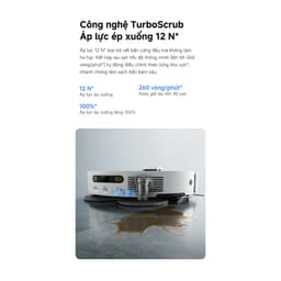 Robot Hút Bụi Lau Nhà Mova E50 ULTRA | Lực Hút 30.000PA | Tự Giặt Giẻ Tự Đổ Rác | Xòe Giẻ 5cm | BH 36 Tháng 7
