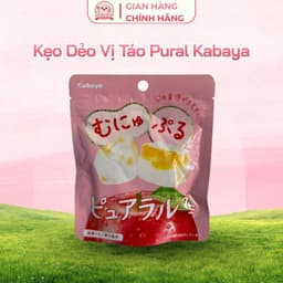 🌸 [Date Mới] Kẹo Dẻo Vị Táo Pural Kabaya – Thương Hiệu Kẹo Nổi Tiếng Từ Nhật Bản 2