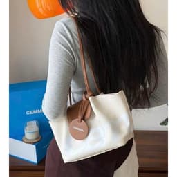 Túi, Túi Xách Nữ Đeo Vai Cemmery Cao Cấp Túi Tote Da PU Phong Cách Hàn Quốc Thời Trang 2