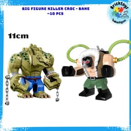 [ Pre Oder ] Đồ chơi mô hình xếp hình nhân vật DC Comics Super Hero Killer Croc Tail Gator - 11cm 1