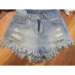 Thanh lý 3c quần bò quần đùi quần jean jeans nữ ngắn 43-50kg 2