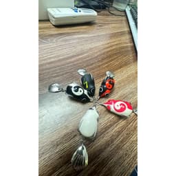 Sale Mua 1 Tặng 1 Mồi Lure Hắc Bạch Âm Dương Tặng Kèm 3 Khóa Link Câu Cá Lóc 5