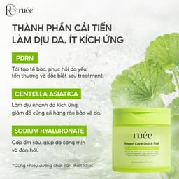 Toner Pad cấp ẩm, dưỡng sáng RUÉE Regen/Bright Care Quick Pad 80 miếng - Chính hãng Hàn Quốc 2