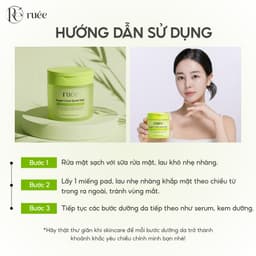 Toner Pad cấp ẩm, dưỡng sáng RUÉE Regen/Bright Care Quick Pad 80 miếng - Chính hãng Hàn Quốc 6
