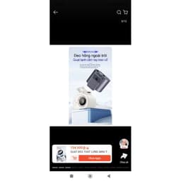 Quạt điều hòa treo thắt lưng đa năng có đèn, sạc USB 3