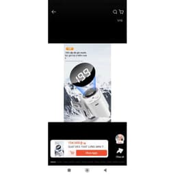 Quạt điều hòa treo thắt lưng đa năng có đèn, sạc USB 6