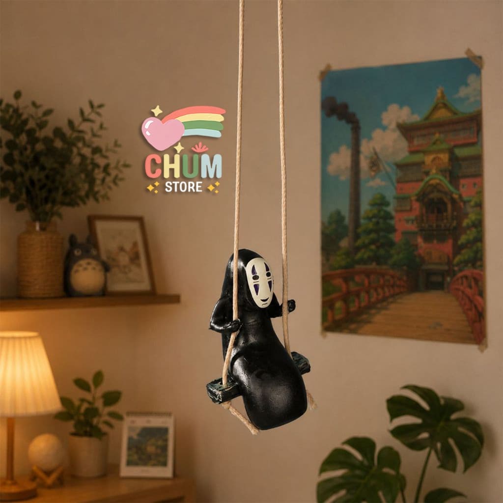 Dây treo VÔ DIỆN ngồi xích đu Vùng đất linh hồn phụ kiện treo trang trí nhà xe ô tô