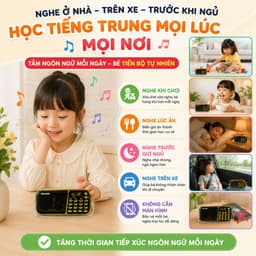 Loa Nghe Craven Tắm Ngôn Ngữ Máy nghe Tiếng ồn trắng cho em bé Easy Truyện Thơ Tiếng Việt 2