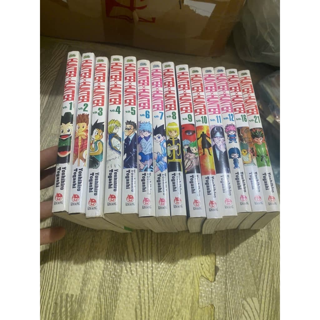 Combo 14q vở Hunter x Hunter