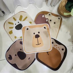 Lót ghế tản nhiệt mùa hè tông Nâu chất liệu lưới tản nhiệt không dệt phong cách Hàn Quốc 9