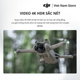 [Full VAT, CO, CQ] Chính Hãng Flycam DJI Mini 3 Fly More Combo (DJI RC) | quay 4K HDR sắc nét 4