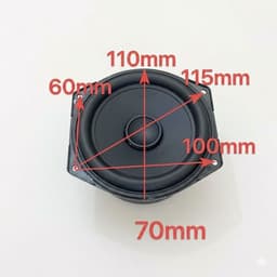 Củ Loa Toàn Dải Siêu Bass 4 inch 50W 4ohm Sonos OEM Diy - 2