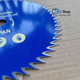 (ĐÃ MÀI SẴN) DAO CẮT LÚA / LƯỠI PHÁT CỎ TRÒN FUJIKAWA XANH 305MM X 25.4MM (30 RĂNG / 60 RĂNG) 6