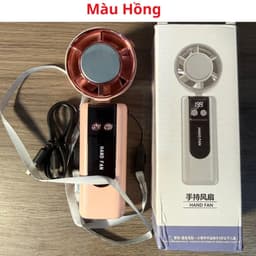 QUẠT CẦM TAY G2 PRO CAO CẤP – 5 CẤP GIÓ, LÀM MÁT SÒ LẠNH MÀN HÌNH LED 2