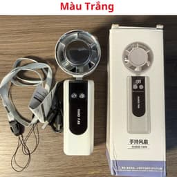 QUẠT CẦM TAY G2 PRO CAO CẤP – 5 CẤP GIÓ, LÀM MÁT SÒ LẠNH MÀN HÌNH LED 3