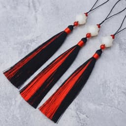 Tua Rua Lưỡng Châu Treo Sáo Trúc Trần Tình - Móc Khóa Ngọc Bội Hoa Sen Ngụy Anh Cosplay Ma Đạo Tổ Sư 3