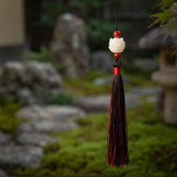 Tua Rua Lưỡng Châu Treo Sáo Trúc Trần Tình - Móc Khóa Ngọc Bội Hoa Sen Ngụy Anh Cosplay Ma Đạo Tổ Sư 2