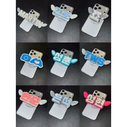 Làm theo yêu cầu griptok magsafe in 3D dạ quang 1