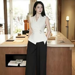 vest nữ công sở,Thanh lịch,chuyên nghiệp,hiện đại,pha chút nữ tính và cá tính 9