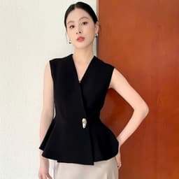 áo công sở nữ đẹp- nhẹ nhàng formal cao cấp, nữ tính – chuyên nghiệp – sang trọng-A-08 6
