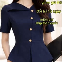 Sơ mi công sở  – cao cấp, hoàn thiện vẻ nữ tính, chuyên nghiệp-A-05 4