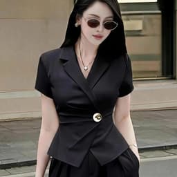 vest nữ-thời trang công sở-thanh lịch, hiện đại,tạo cảm giác trẻ trung a-12 2