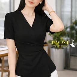 áo công sở nữ đẹp-Peplum -dáng nhẹ thanh lịch,hiện đại,Doanh nhân trẻ,Phụ nữ trưởng thành 3