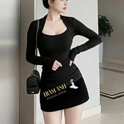 áo kiểu nữ dài tay tôn dáng-mẫu áo thiết kế thời trang  hiện nay mang phong cách hàn quốc 5