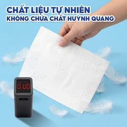 Giấy vệ sinh 1800 tờ treo tường cao cấp TopGia Melto, 4 lớp dập vân 4D, mềm mịn, an toàn và tiện lợi cho gia đình. 9