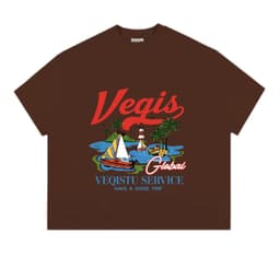 Áo Thun BOXY Local Brand VEQISTU "SERVICE", Áo Thun Boxy Form Rộng Unisexm Nam Nữ Cổ Tròn 250Gsm 100% Cotton 5