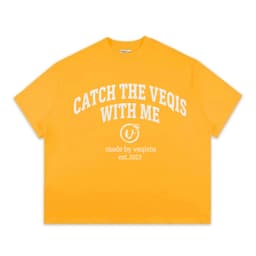 Áo Thun BOXY Local Brand VEQISTU "With ME", Áo Thun Boxy Form Rộng Unisexm Nam Nữ Cổ Tròn 250Gsm 100% Cotton 7