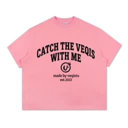 Áo Thun BOXY Local Brand VEQISTU "With ME", Áo Thun Boxy Form Rộng Unisexm Nam Nữ Cổ Tròn 250Gsm 100% Cotton 8