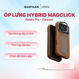 Ốp lưng UNIQ Hybrid MagClick Charging dành cho iPhone Air / iPhone 17 Pro / iPhone 17 Pro Max 1