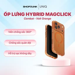 Ốp lưng UNIQ Hybrid MagClick Charging dành cho iPhone Air / iPhone 17 Pro / iPhone 17 Pro Max 5