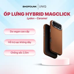 Ốp lưng UNIQ Hybrid MagClick Charging dành cho iPhone Air / iPhone 17 Pro / iPhone 17 Pro Max 6