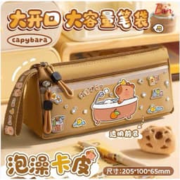 Hộp Đựng Bút Capybara 2026 Mẫu Mới Siêu Cute Dung Tích Lớn Cho Học Sinh Nam và Nữ 8
