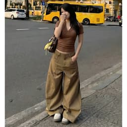 [Có Bigsize 45-85kg] Áo Thun Nữ Cổ Tim Phối Yếm Tay Ngắn Ôm Dáng Co Giãn Tốt Thun Tăm LIMO MS591 7