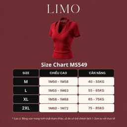 [Có Bigsize 45-85kg] Áo Thun Nữ Cổ Tim Phối Yếm Tay Ngắn Ôm Dáng Co Giãn Tốt Thun Tăm LIMO MS591 9