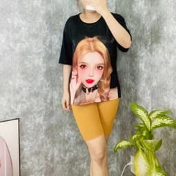 Đồ Bộ Nữ Bigsize LIMO DB48 Áo Phối Quần Lửng Ngố Thun Gân Cotton Co Giãn Bộ Mặc Nhà Thoải Mái 8