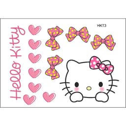 Set Decal Hello Kitty A4 Dán Xe Máy, Ô Tô – Chống Nước 6