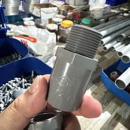 Ren nối thẳng PVC siêu thành. Phụ kiện giá tốt cho ống nhựa 2