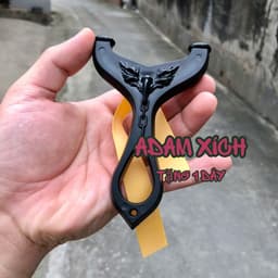 ( sale ) NÁ NHỰA ADAM XÍCH + 1 DÂY kéo tới má , ná nhựa ABS siêu bền 6