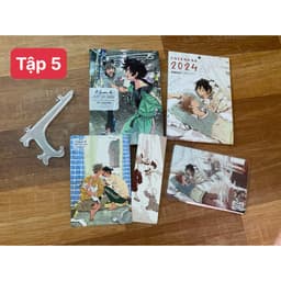 (+pk) Bộ 5q vở Người lạ dưới gió xuân Tập 1-5 bản đặc biệt kèm phụ kiện 6