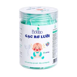 (Combo 3 hộp) Que Tưa Lưỡi Rơ Lưỡi Vệ Sinh Răng Miệng Cho Bé Gạc Rơ Lưỡi Bé Sơ Sinh (Hộp 30 chiếc) BOTIBOKIDS 5