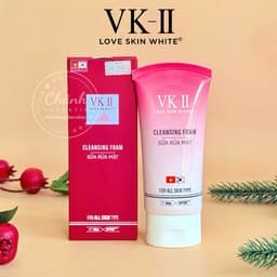 Sữa Rửa Mặt Love Skin White VK-II Ngừa Mụn, Giảm Thâm, Chống Lão Hoá, Giữ Ẩm Cho Da 80ml 2