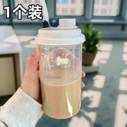 Set 3 Bình Nhựa Có Chia Vạch 450ml, Bình Đựng Nước Cold Brew, Nước Ép, Hũ Đựng Đồ Đa Năng Tiện Lợi 5