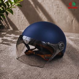Nón bảo hiểm 1/2 Camry Helmets dáng trơn kính ngắn - An toàn, nhiều màu thời trang, cá tính, bảo hành 12 tháng 6