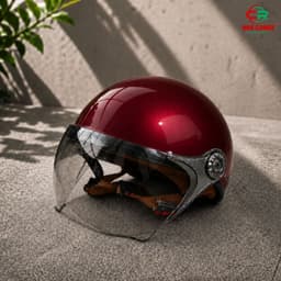Mũ Bảo Hiểm 1/2 Kính Ngắn Thời Trang, Cá Tính - Bảo Hành 12 Tháng tại CAMRY HELMETS 7